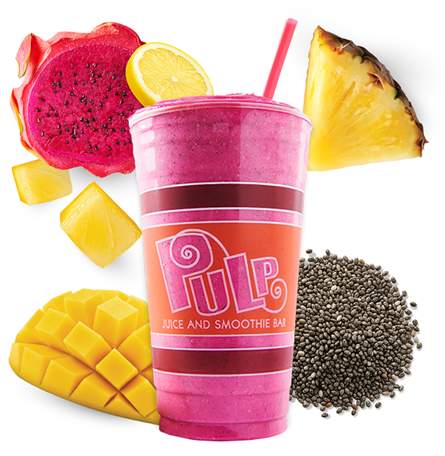 The Pink Dragon Smoothie